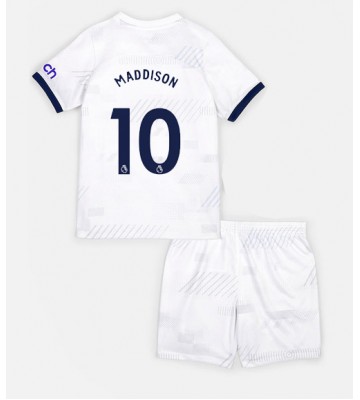 Tottenham Hotspur James Maddison #10 Hemmakläder Barn 2023-24 Kortärmad (+ Korta byxor)